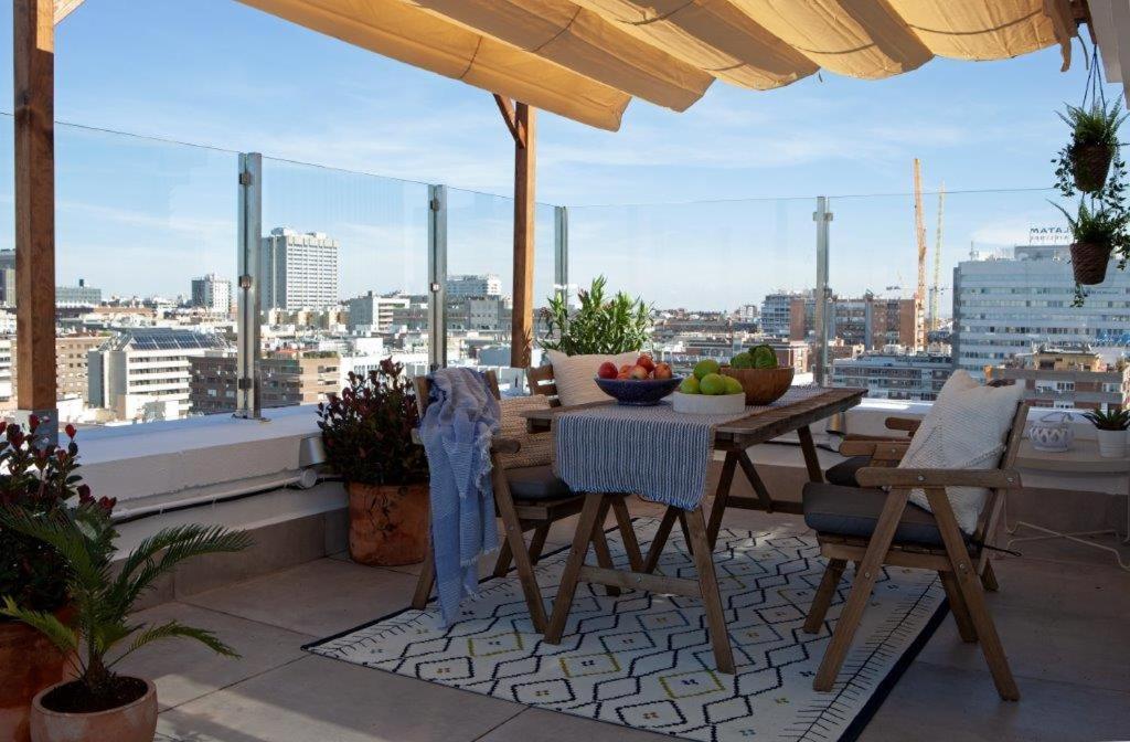 Wishome - Atico Con Espectacular Terraza En Bernabeu Madrid Esterno foto