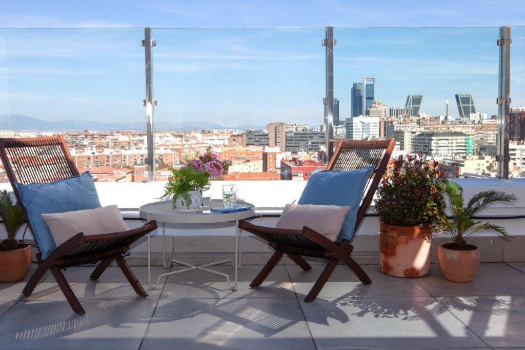 Wishome - Atico Con Espectacular Terraza En Bernabeu Madrid Esterno foto