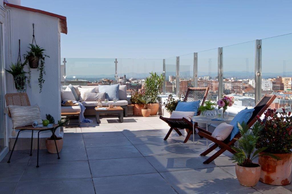 Wishome - Atico Con Espectacular Terraza En Bernabeu Madrid Esterno foto